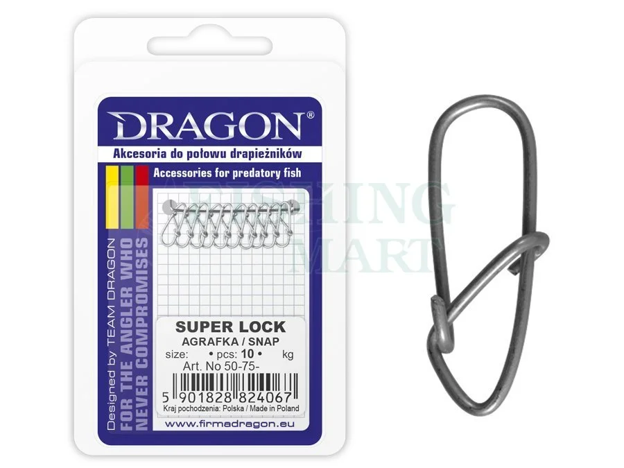 Agrafki Dragon Super Lock 3 Agrafki Dragon Super Lock