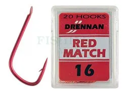 Haczyki Drennan Reds - Red Match