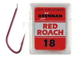 Haczyki Drennan Reds - Red Roach