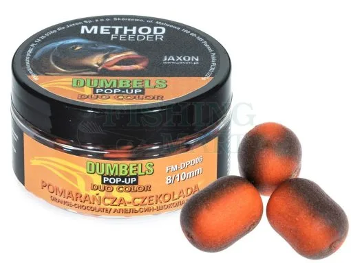 Jaxon Dumbels Duo Color Pop-Up Method Feeder 4 Jaxon Dumbels Duo Color Pop-Up Method Feeder -Oferty Method Feeder Sklep dumbels duo color pop up method feeder yg