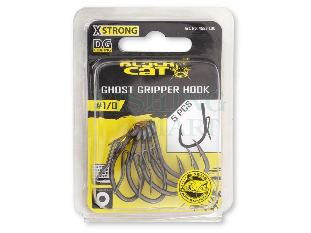 BLACK CAT Haczyki Gripper Ghost DG Coating 4 BLACK CAT Haczyki Gripper Ghost DG Coating - obrazek 2