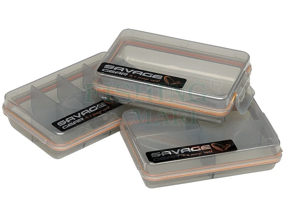 Savage Gear Kieszonkowe Pudełka Pocket Box Smoke 3pcs Kit 3 Savage Gear Kieszonkowe Pudełka Pocket Box Smoke 3pcs Kit