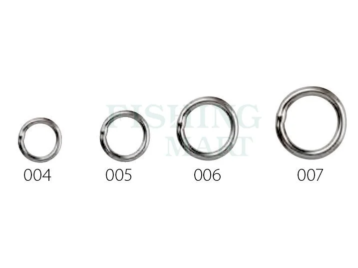Gamakatsu Kółka łącznikowe Hyper Solid Ring Stainless Nickel 4 Gamakatsu Kółka łącznikowe Hyper Solid Ring Stainless Nickel - obrazek 2