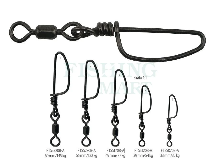 AFW Krętlik Z Agrafką A.F.W. MIGHTY-MINI Stal Nierdzewna 3 AFW Krętlik Z Agrafką A.F.W. MIGHTY-MINI Stal Nierdzewna