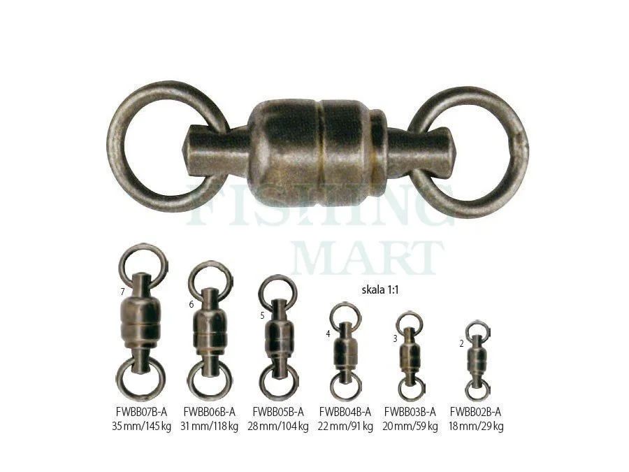 AFW Krętliki łożyskowane 3 AFW Krętliki łożyskowane