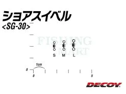 Decoy Krętliki Shore Swivel SG-30 5 Decoy Krętliki Shore Swivel SG-30 -Oferty Method Feeder Sklep kretliki shore swivel sg 30 3x