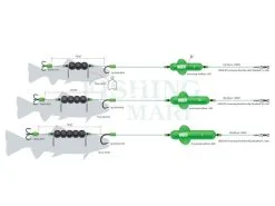 DAM MADCAT MADCAT Screaming Profi River Rigs “Dead Bait”