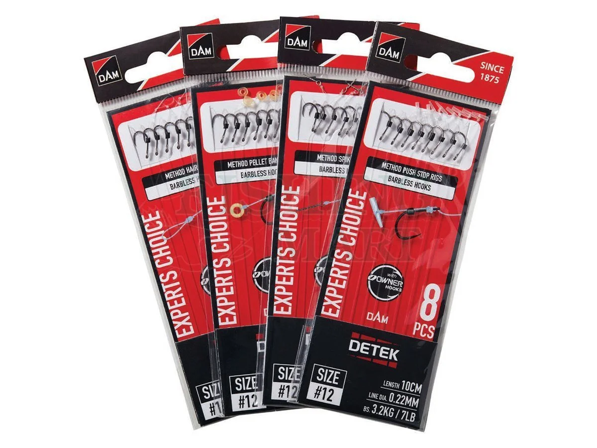 Dam Przypony Detek Method Barbless Spike Rigs 4 Dam Przypony Detek Method Barbless Spike Rigs - obrazek 2