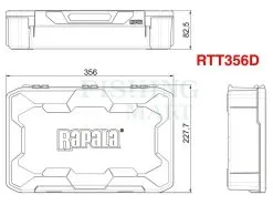 Rapala Pudełka Na Przynęty Tackle Tray -Oferty Method Feeder Sklep pudelko na przynety tackle tray oh