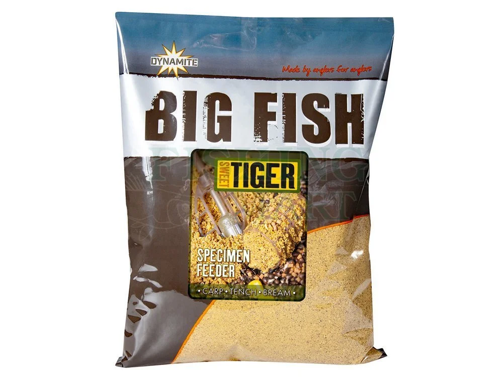 DYNAMITE BAITS Zanęty Big Fish Sweet Tiger Specimen Feeder Groundbait 3 DYNAMITE BAITS Zanęty Big Fish Sweet Tiger Specimen Feeder Groundbait